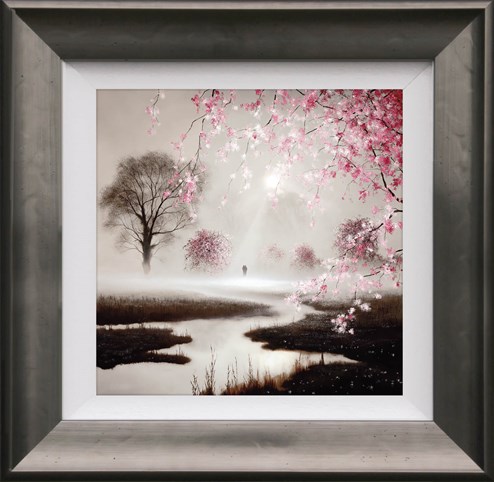 Through Blossom Fields II by John Waterhouse - Framed Limited Edition on Paper